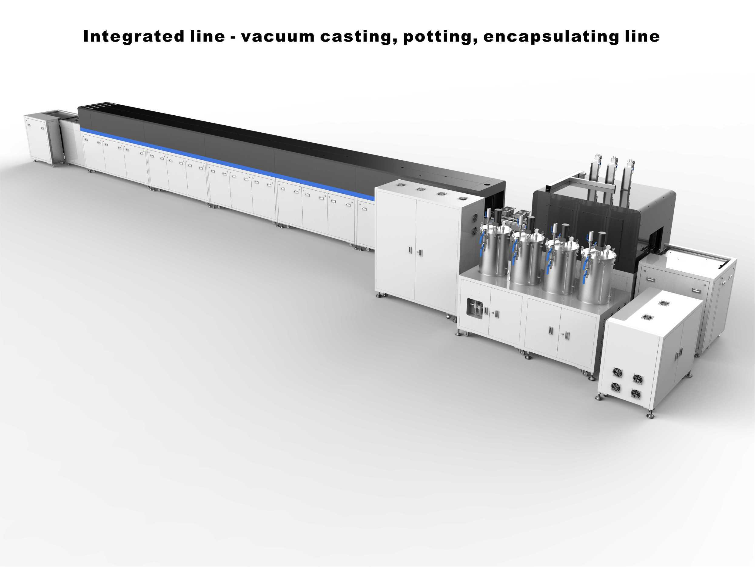 Full automatic vacuum casting line 3
