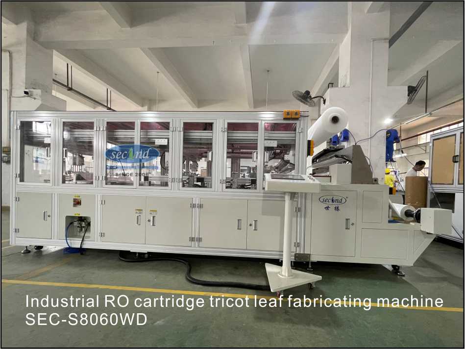 Automatic industrial ro tricot leaf prepping machine SEC-S8060WG