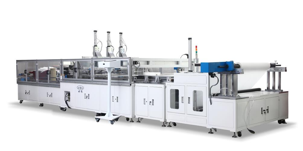Industrial fully automatic RO reverse osmosis membrane spacer automatinc cutting-indexing-welding machine