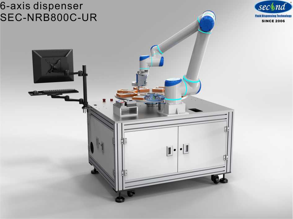 Industrial adhesive fluid glue automatic dispensing robot 1