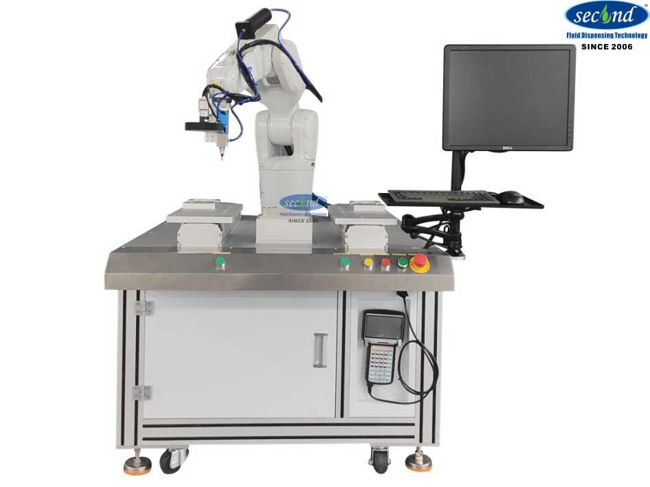 Industrial adhesive fluid glue automatic dispensing robot 1