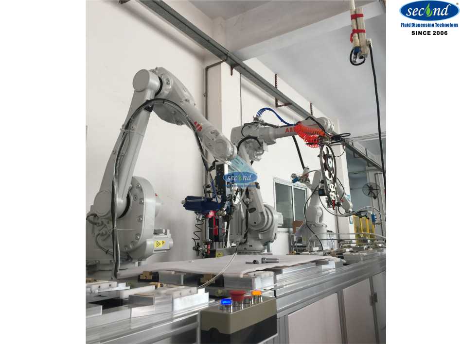 Industrial adhesive fluid glue automatic dispensing robot 1