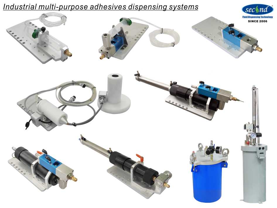 Industrial adhesives dispensing systems
