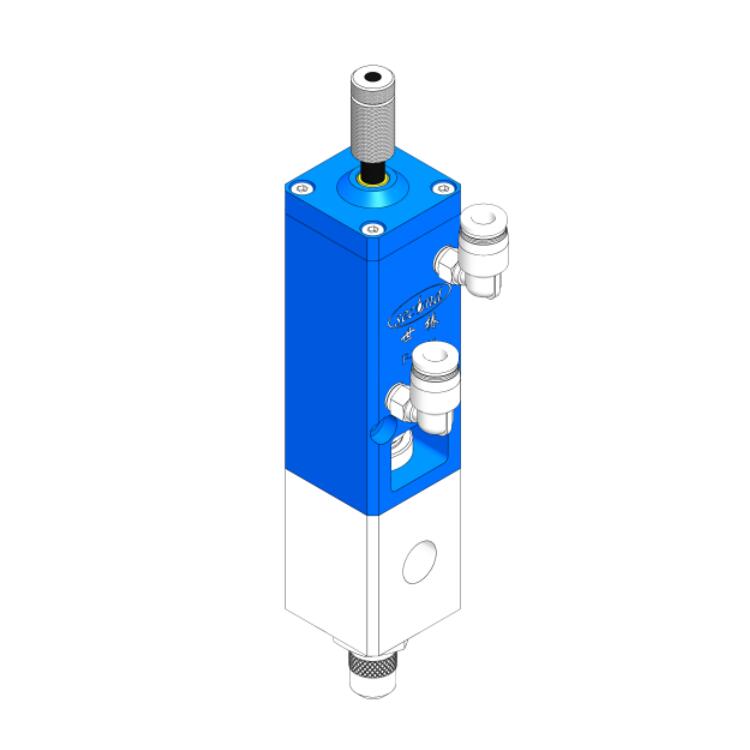 High-precision pneumatic stainless steel suction glue dispensing valve ...