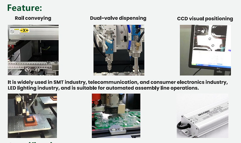 adhesive dispenser machine