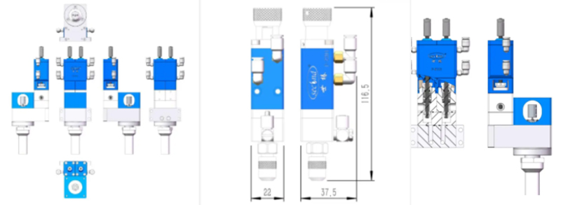 liquid-static-glue-dispensing-valve-accessories-parts