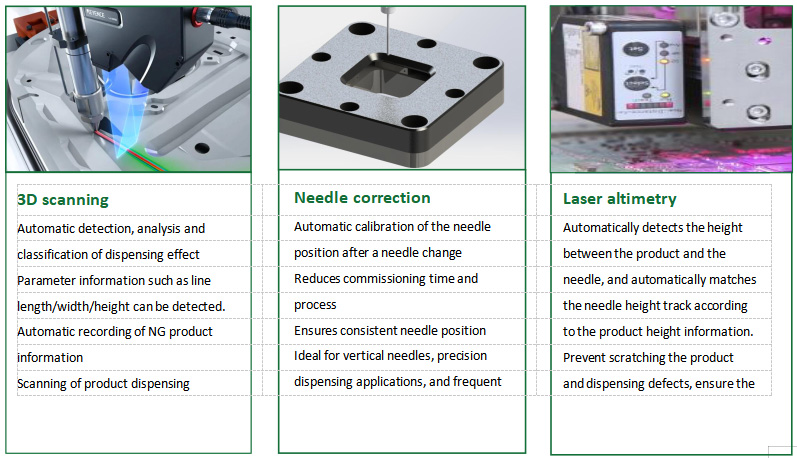 3 axis glue dispensing machine