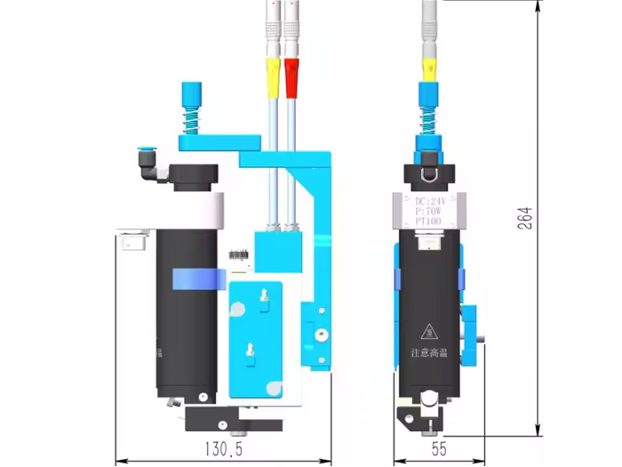 Piezoelectric Electric Injection Glue Dispensing Valve