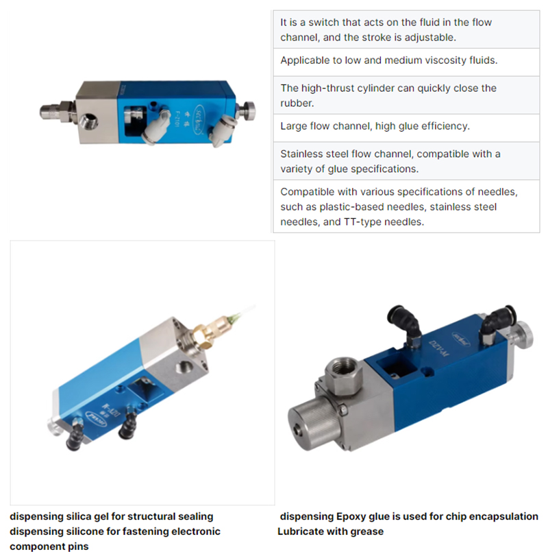 glue dispensing dispenser valve