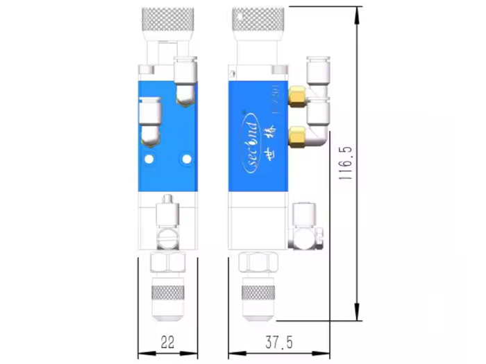 pneumatic stainless steel Needle glue dispensing Valve
