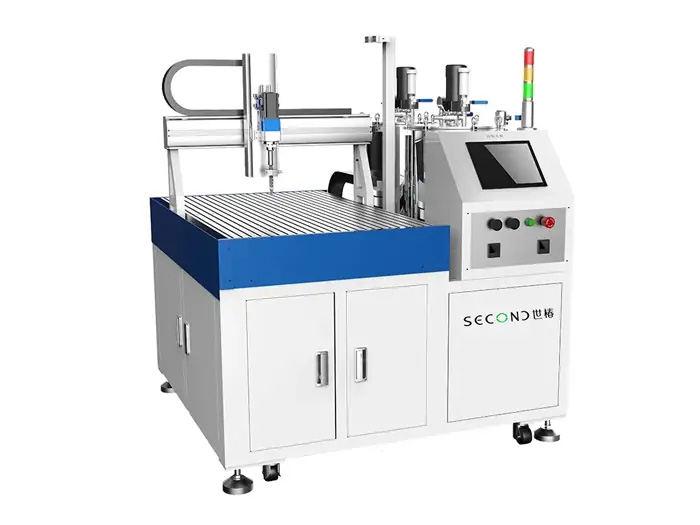 Two component Automatic Adhesive Vacuum Potting Machine