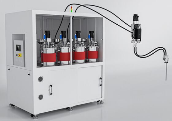 Automotive glue coating machine