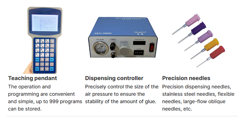 Double-Y-Desktop-Pcb-glue-dispensing-machine