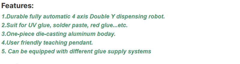Double Y dispensing robot