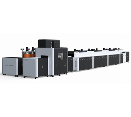 Vacuum glue automated vacuum potting production line