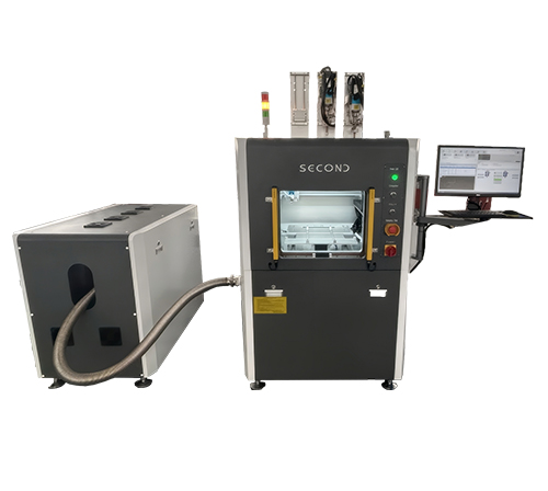 silicone adhesive In-line automated vacuum potting system