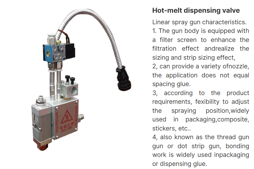 hot melt dispensing valve
