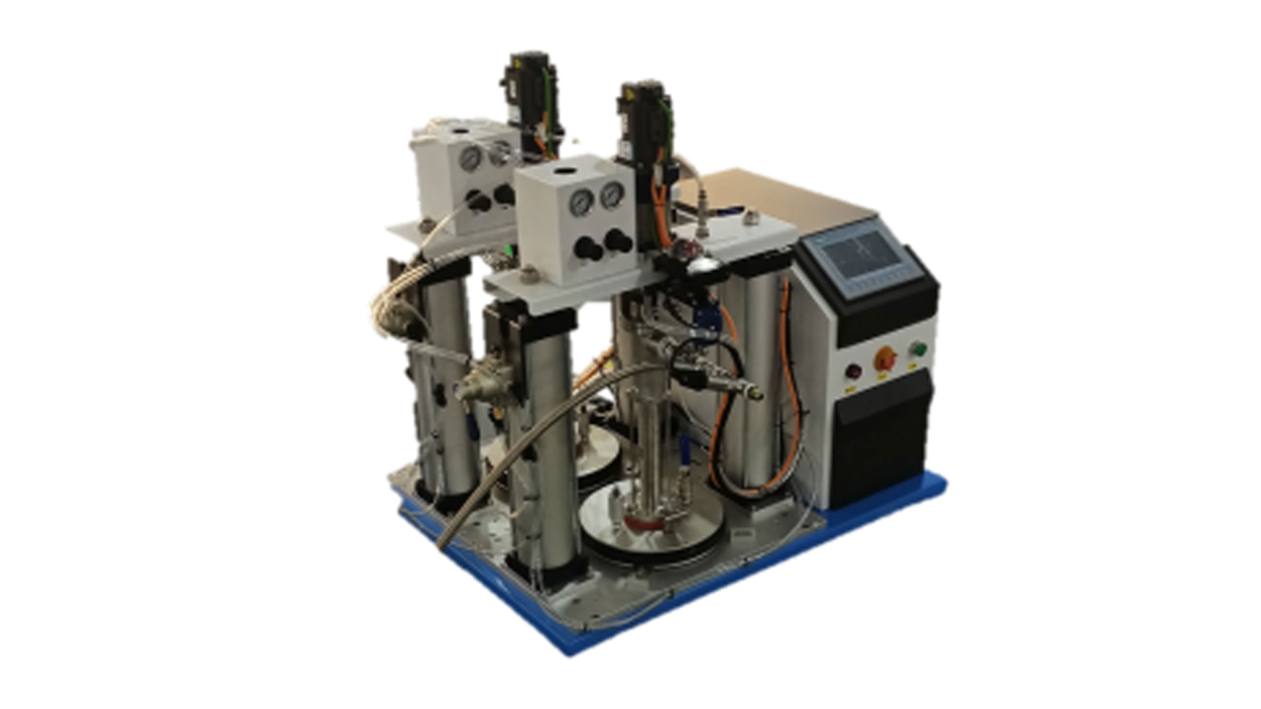 screw-pump adhesive supply systems