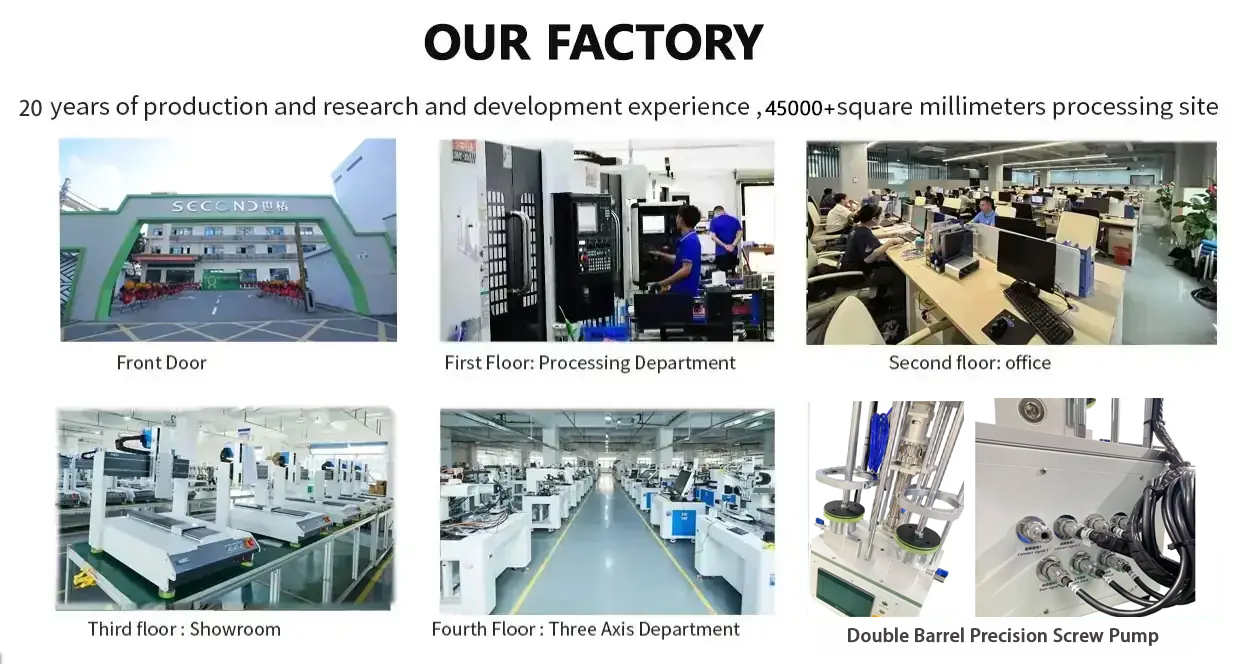 2600ML Double Barrel Precision Screw Pump Glue Supply