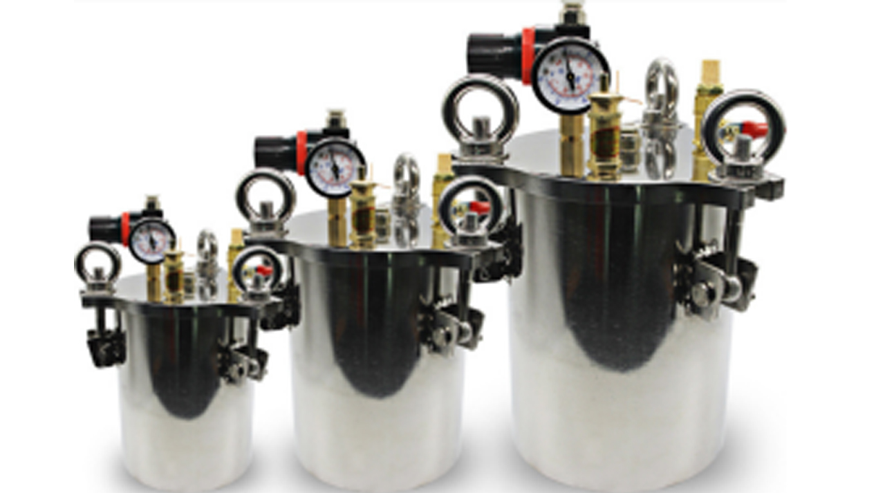 Fluid dispensing robot Manufacturer | automated potting machine pressure tank