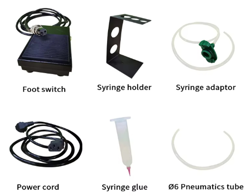  Micro-computer Handheld Manual Pneumatic Pressure Glue Dispenser Dispensing Controller