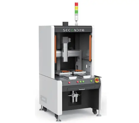 Six-axis four-link double-station glue machine