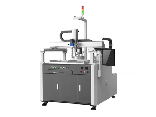 In-line automated vacuum potting system