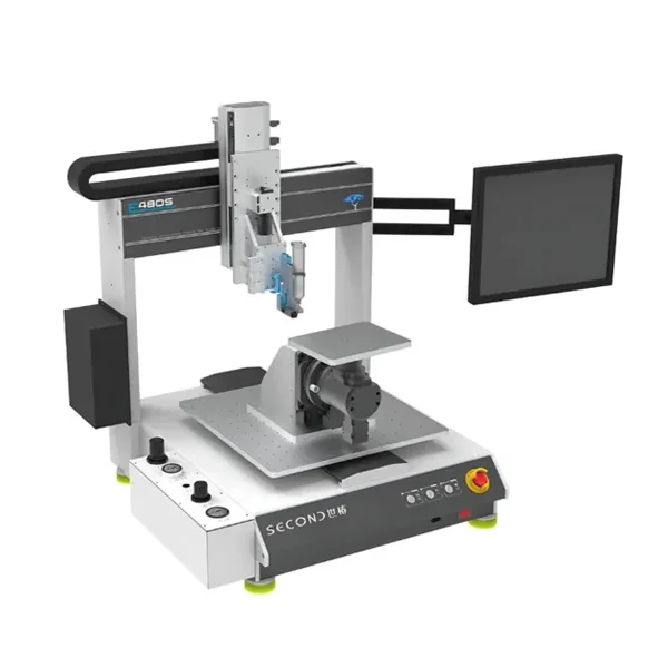 Desktop glue dispensing machine robot