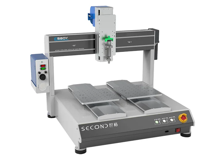 Double Y platform, double station Glue Dispensing Machine