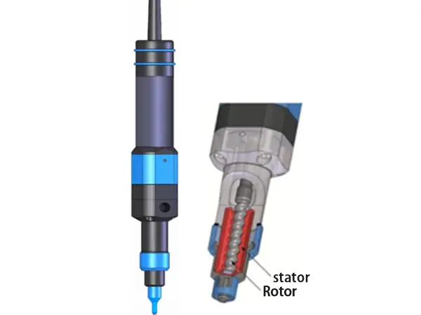 High precision two-component Screw valve