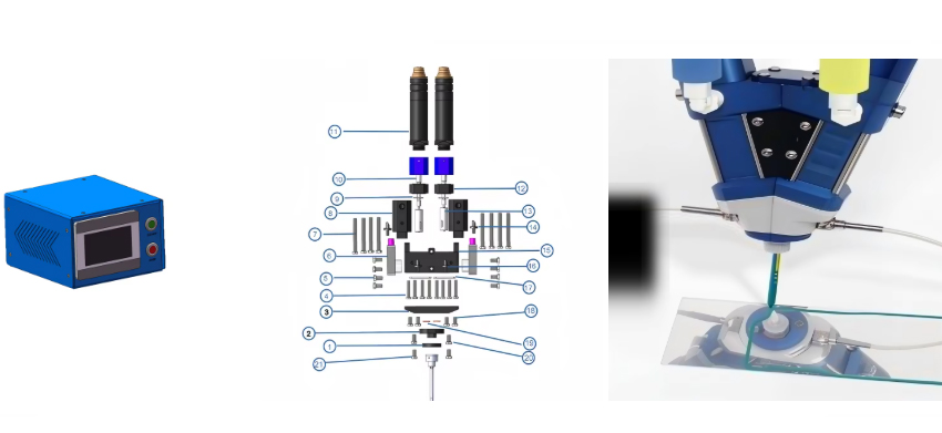 Adhesive Micro screw dispensing valve