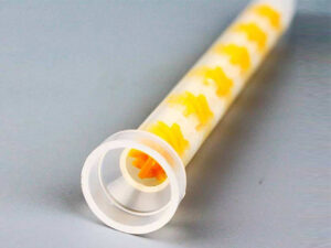 Round Interface Rotate Spiral Static Mixing Tube