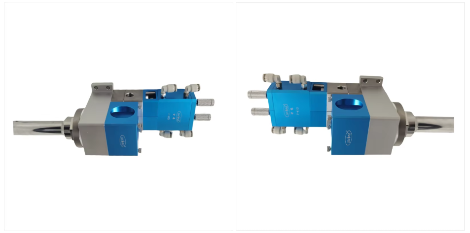 dynamic mixing tubes dispensing valve