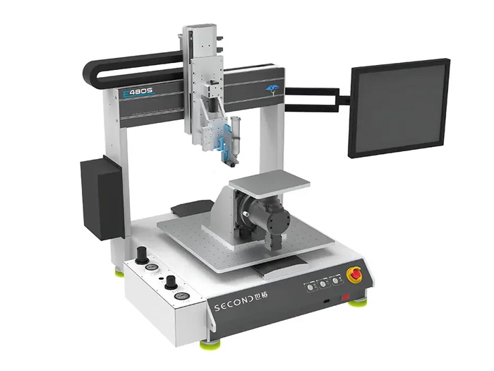 Desktop glue dispensing machine robot