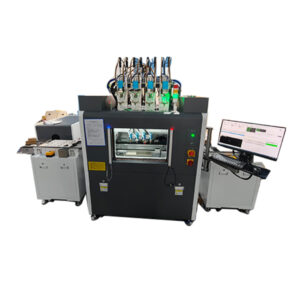 adhesive-In-line-automated-vacuum-potting-system