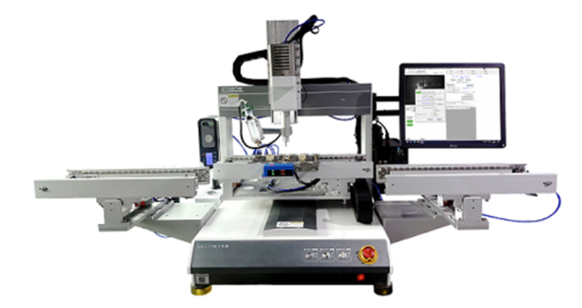 In-line-Benchtop-Dispensing-Machine