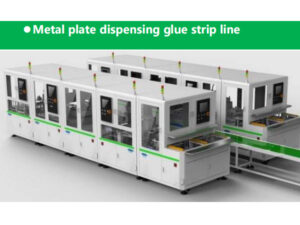Metal-plate-dispensing-glue-strip-lines