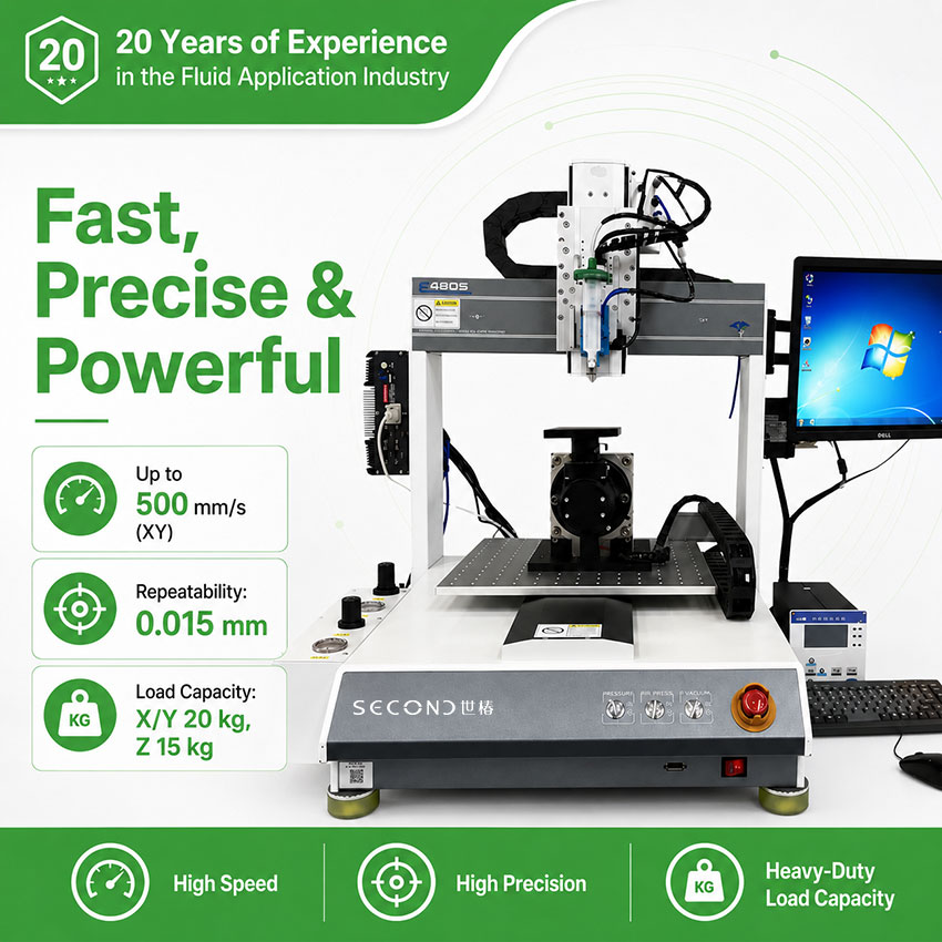 Desktop Dispensing System
Tabletop Dispensing Robot
Benchtop Fluid Dispenser