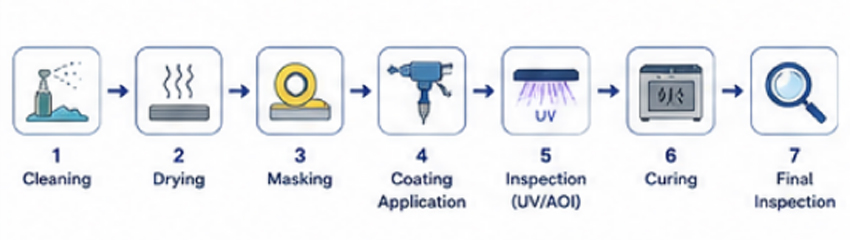 Conformal-coating-system