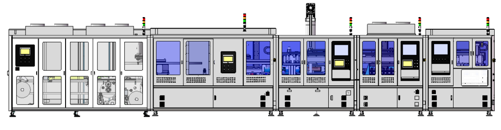 High-Power Electrolyzer Servo-Hydraulic Stacking Press