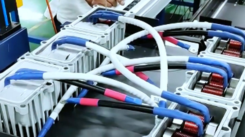 Automatic dispensing machine|Dispenser Machine -SECOND thermal potting of high power energy storage module 1