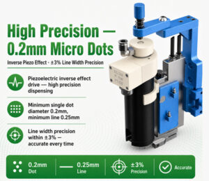 Non-Contact Piezoelectric Jetting Valve