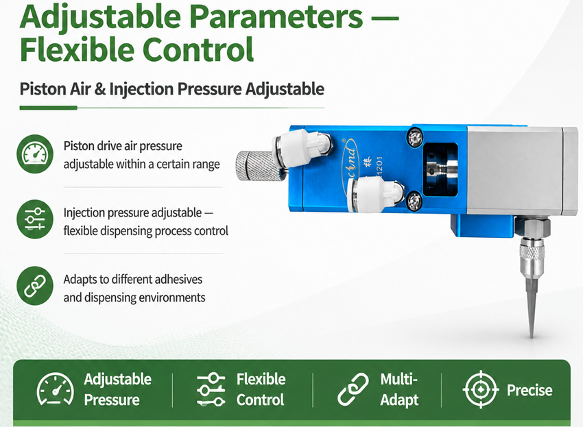 Precision-Horizontal-Mount-Suction-Back-Glue-Dispensing-Valve