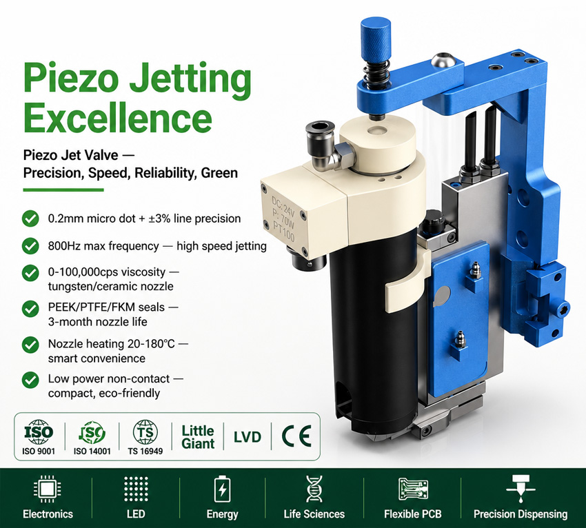 pie jetting excellence piezo jet valve