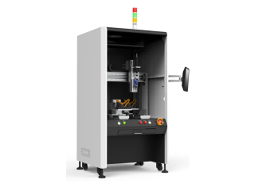 Four-Axis-Linkage-Dual-Station-Dispensing-Machine