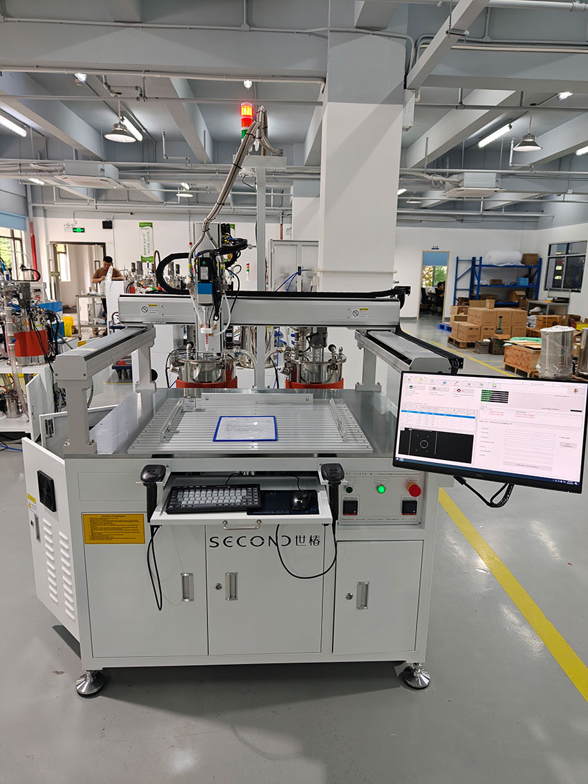 Automatic dispensing machine|Dispenser Machine -SECOND two component automatic potting machine 1
